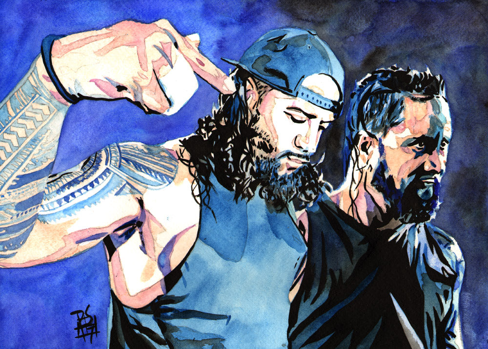 Jimmy Use Drawing How To Draw Wwe The Usos