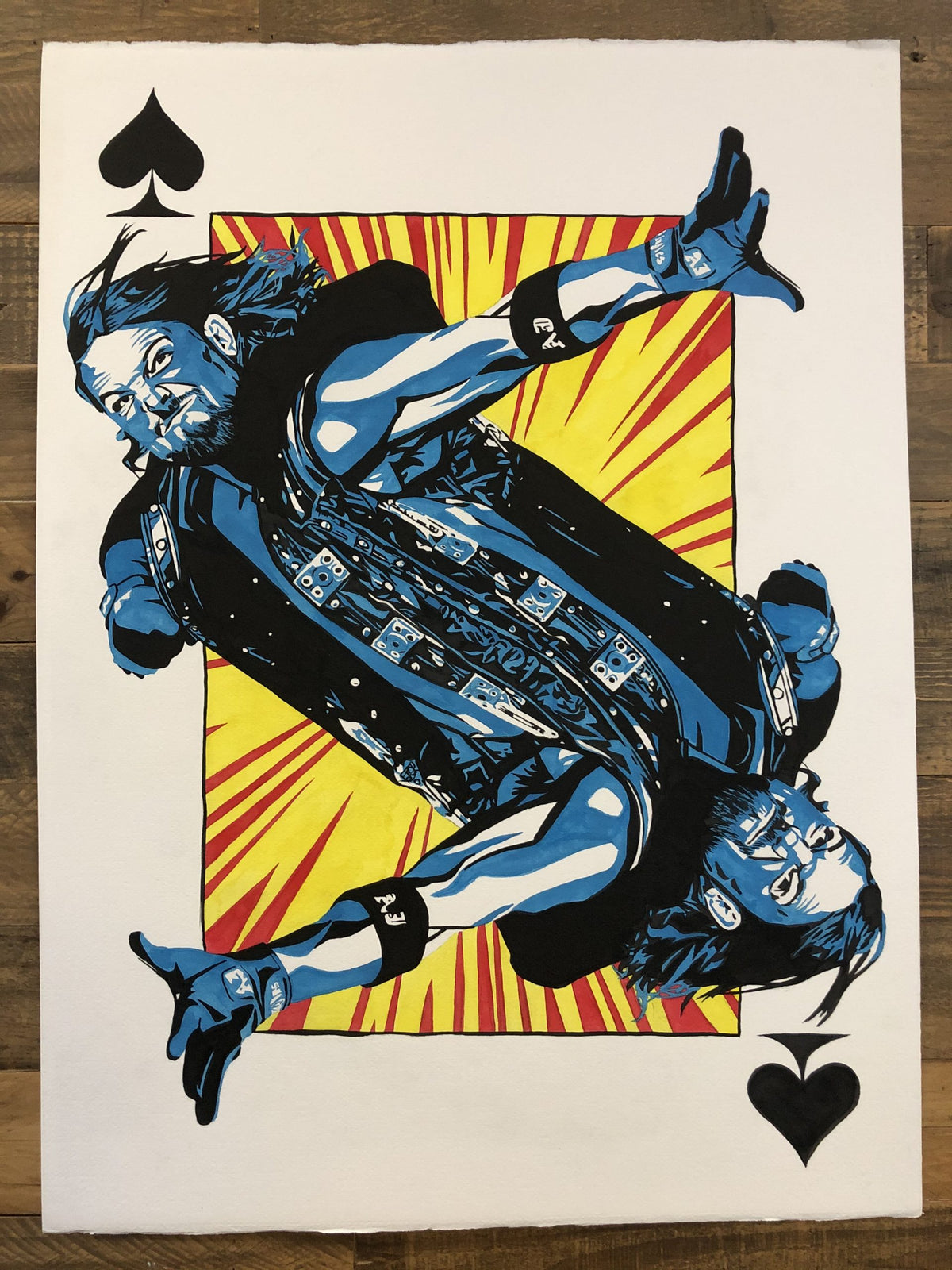 Aj Styles Drawing