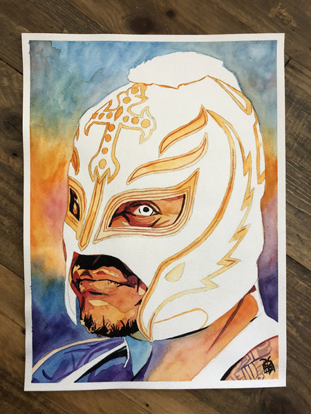 How To Draw Rey Mysterio Mask Step By Step